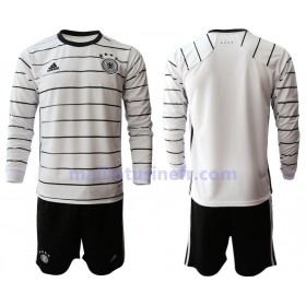 Maillot de Foot Allemagne Domicile UEFA EURO 2020 Manches Longues - Enfant